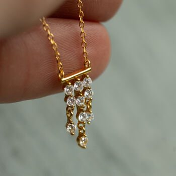 Antique Art Deco Ladder Necklace, 7 of 11