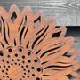 Sunflower Wall Feature , Garden Fence Decoration , House Sign, thumbnail 8 of 12