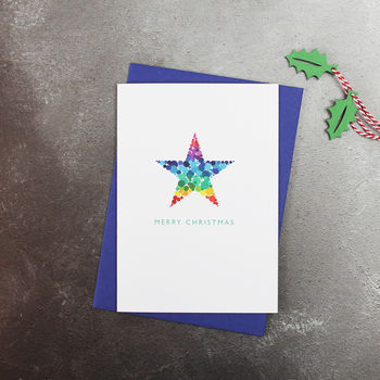 Bright Modern Christmas Tree Cards, 3 of 3
