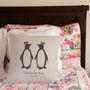 Personalised Penguin Pairs Cushion, thumbnail 5 of 5