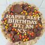 Personalised Giant Chocolate And Peanut Butter Cookie, thumbnail 1 of 2