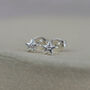 Sterling Silver Mini Star Studs, thumbnail 2 of 8