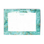 Turquoise Marble Personalised Plantable Notecard Set, thumbnail 1 of 2