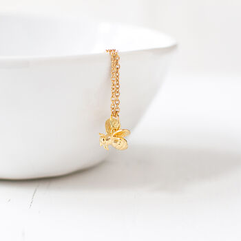 Bee Charm Necklace, 3 of 8