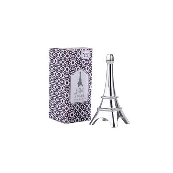 Eiffel Tower In Silver Finish Ring Holder In Gift Box, 2 of 2