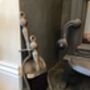 Pewter Hearth Tidy Set Ash Pan And Brush For Fireplace, thumbnail 5 of 6