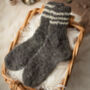 Lucky Dip Handmade Warm Wool Socks, thumbnail 3 of 5