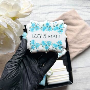 Personalised Wedding Biscuit Gift Box, 4 of 6