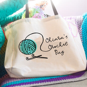 Personalised Crochet Bag, 8 of 8