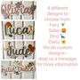 Large Wooden Name Sign For Kids Bedroom Personalised, thumbnail 6 of 12