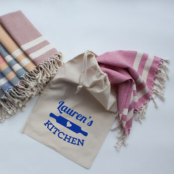 Personalised Cotton Tea Towels, Tablecloths, 9 of 11