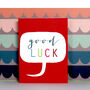 Mini Bubble Good Luck Card, thumbnail 4 of 4