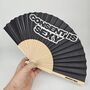 Handheld Consent Is Sexy Folding Fan, thumbnail 3 of 3