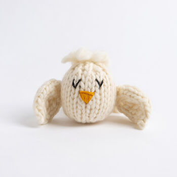 Two Little Turtle Doves Valentines Easy Knitting Kit, 5 of 11