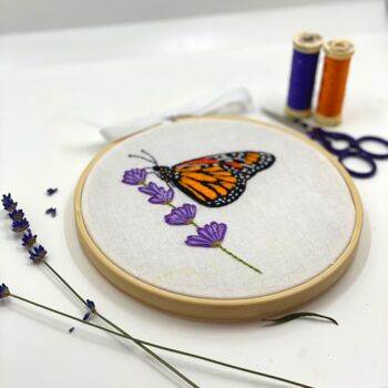 Butterfly Embroidery Kit, 3 of 11