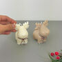 Christmas Reindeer Candle And Christmas Decoration, thumbnail 10 of 12