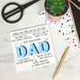Personalised 'Things That Make You Dad/Daddy' Card, thumbnail 1 of 7