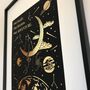 Our Adventure Gold Foil Wall Art, thumbnail 3 of 5