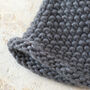 Ivy Hat And Fingerless Gloves Knitting Kit, thumbnail 2 of 6