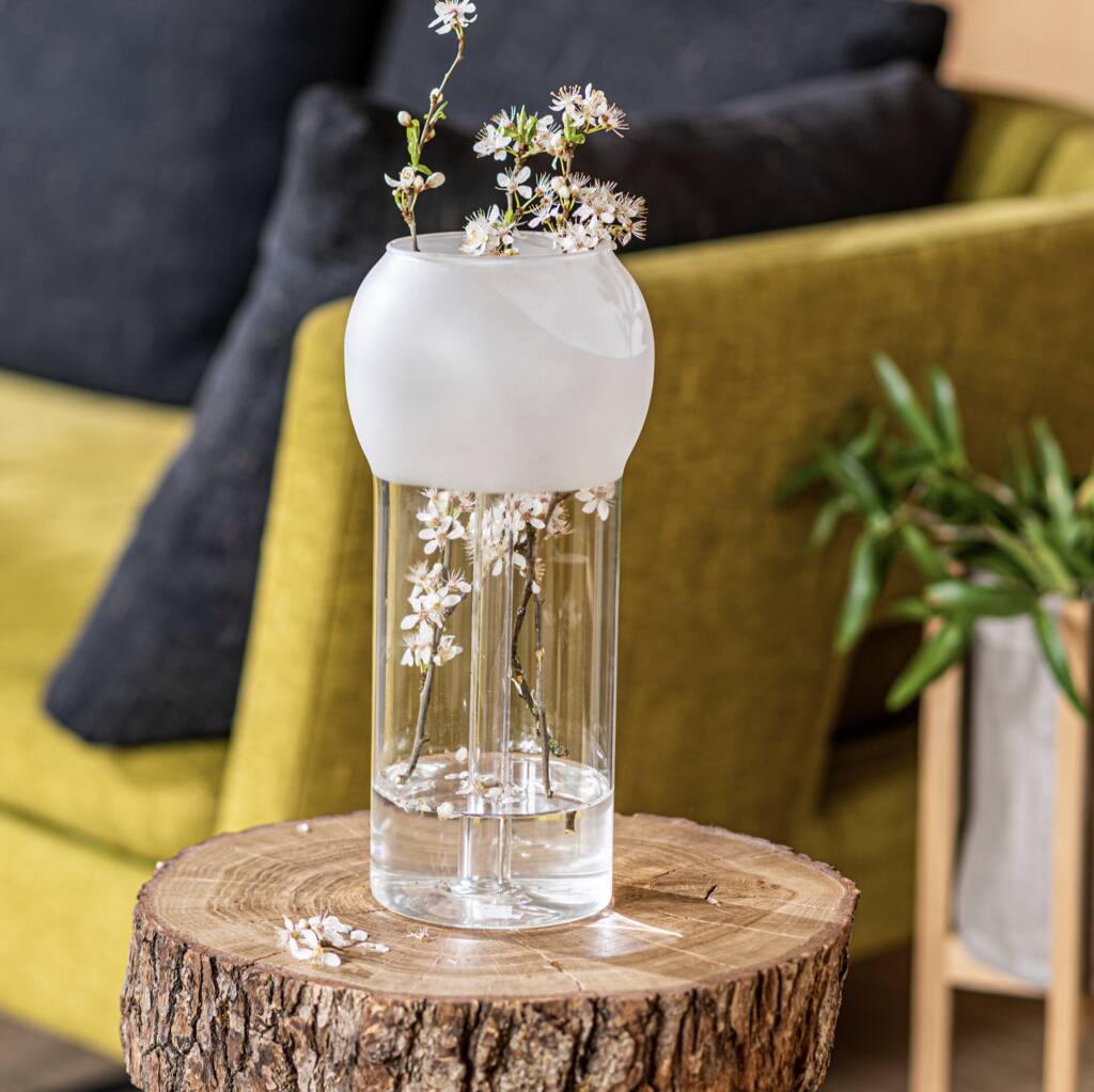 Serax Glass Vase With Tealight Holder, 1 of 4