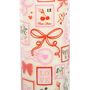 Valentine Postage Stamp Print Sparkling Rose Candle, thumbnail 2 of 2