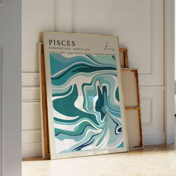 Pisces Astrology Print, 2 of 5