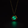 Cancer Zodiac Glowing Pendant Necklace With Uv Keyring Torch, thumbnail 10 of 12