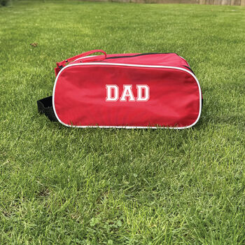 Double Zip Varsity Personalised Sports Shoe Bag, 2 of 3