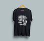 Retro Sci Fi Horror Graphic Tee 'Something Went Wrong In The Lab' Unisex T Shirt, thumbnail 1 of 5