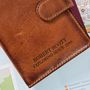 Personalised Leather Passport Wallet, thumbnail 10 of 12