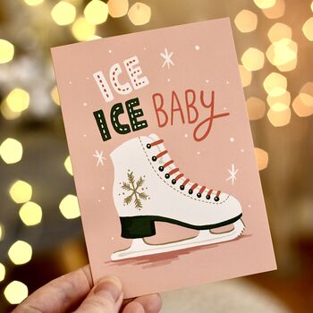 Ice Ice Baby Christmas Card, 2 of 6