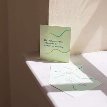 Affirmation Cards With Luxury Holder, 3 of 4