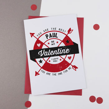 Personalised Valentines Day Card, 2 of 2