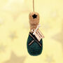 Personalised Felt Champagne Bottle Decoration, thumbnail 5 of 6