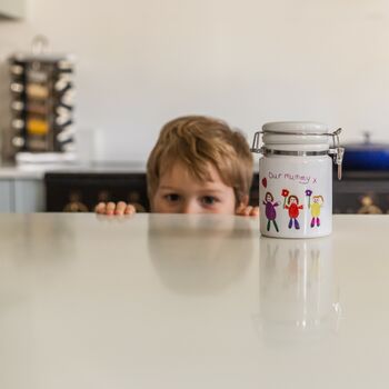 Personalised Child's Drawing Storage Jar, 5 of 9