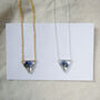 Forget Me Not Choker Style Sterling Silver Necklace, thumbnail 2 of 8