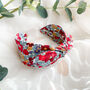 Floral Side Knot Headband Hair Accessory, thumbnail 3 of 6