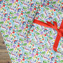Dinosaur Kids Wrapping Paper Roll, thumbnail 2 of 3
