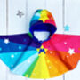 Personalised Baby Super Hero Cape Add Bonnet, thumbnail 7 of 8