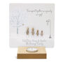 Personalised Pebble Family Christmas T Light Holder, thumbnail 3 of 3