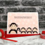 'Three Little Monkeys' Christmas Card From Children, thumbnail 3 of 4