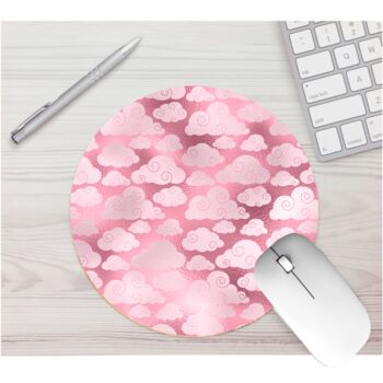 Personalised Iridescent Clouds Mouse Mat, 4 of 5