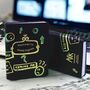 Illustrated Passwords Mini Leather Journal, thumbnail 3 of 4