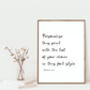 Personalised Custom Text Quote Song Art Print, thumbnail 4 of 8