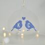 Personalised Bird Christmas Tree Bauble, thumbnail 1 of 9