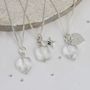 Personalised Faceted Crystal Necklace, thumbnail 1 of 12