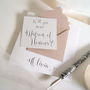 Personalised Matron Of Honour Precious Message Card, thumbnail 3 of 8