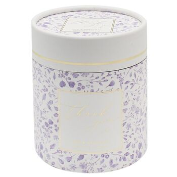 'Thank You' Luxury Scented Candle In Matching Gift Box, 3 of 4