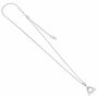 Harry Potter Sterling Silver Deathly Hallows Necklace With Crystals, thumbnail 5 of 7