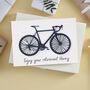 Personalised Bicycle Retirement Sport Card, thumbnail 1 of 3
